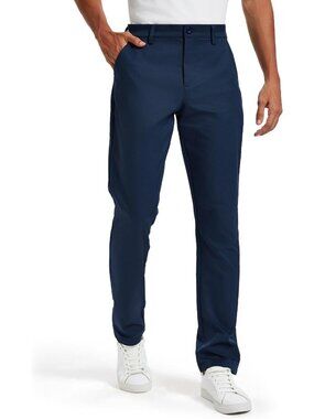 Men's Classic Fit Stretch Golf & Dress Pants - Versatile Workwear, Sizes